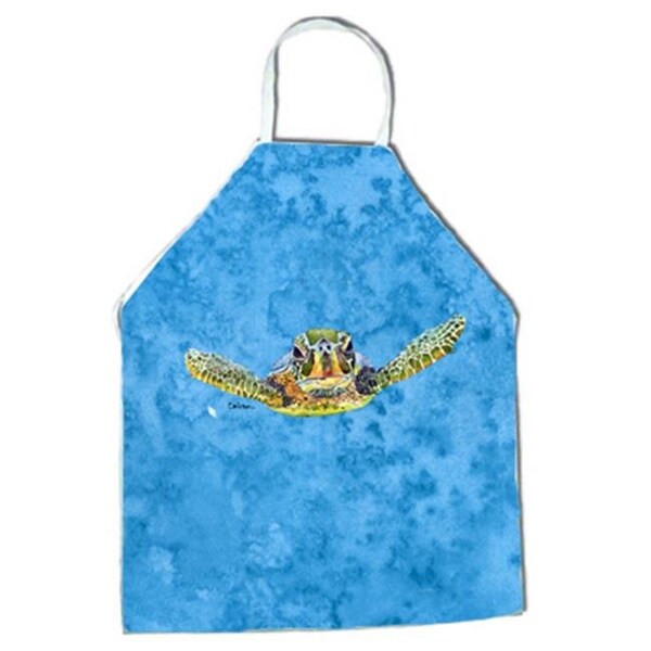 Carolines Treasures Carolines Treasures 8653APRON 27 x 31 in. Turtle Coming At You Apron 8653APRON - main